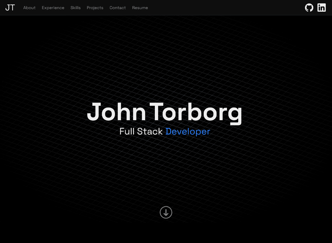 Screenshot of johntorb.org